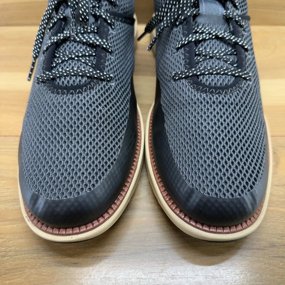 Cole Haan Zero Grand Atlantic Shoes Mens 10.5 M Gray Black Tan Business Casual